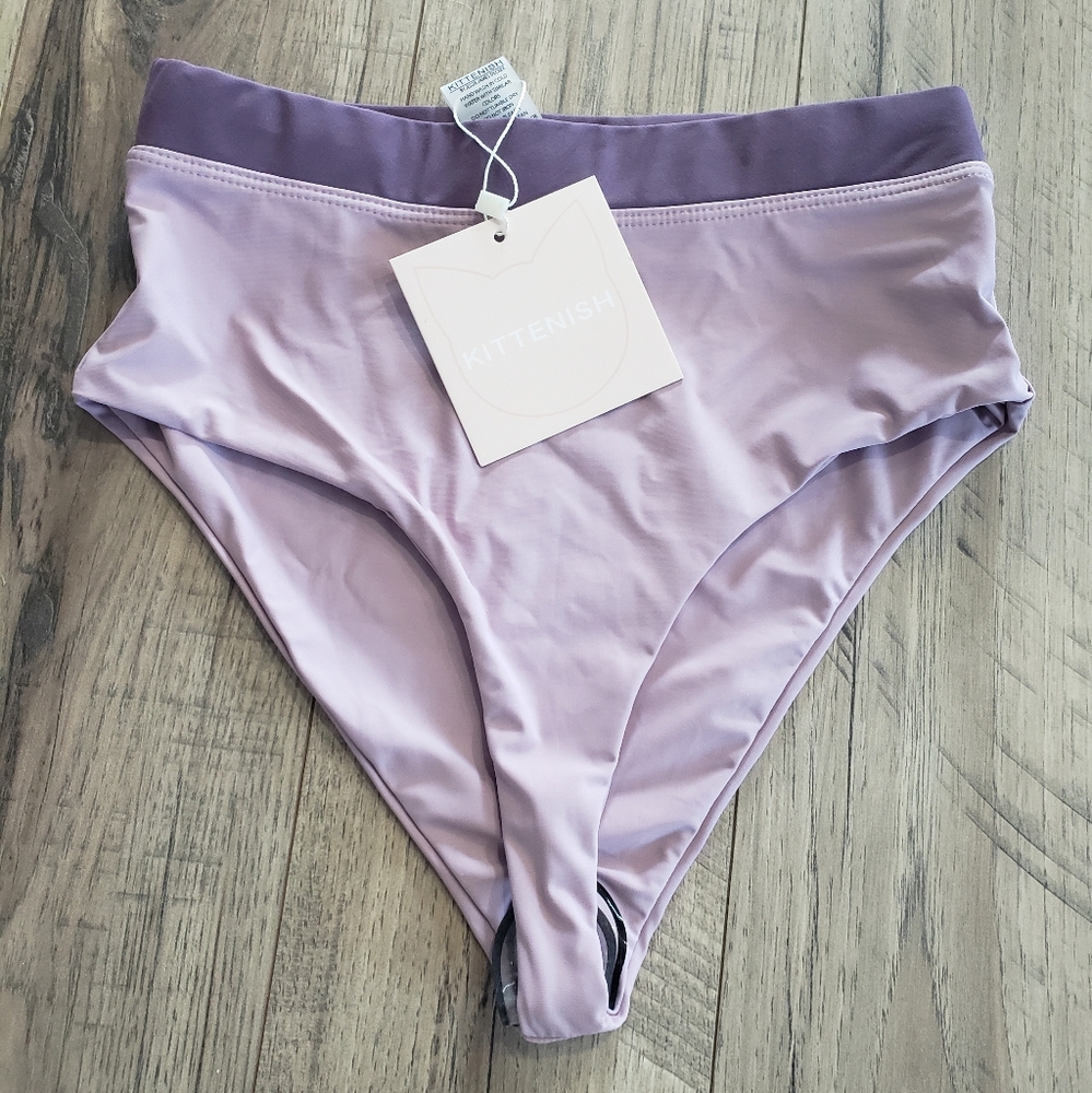 New with tags Kittenish purple bikini bottoms size XS